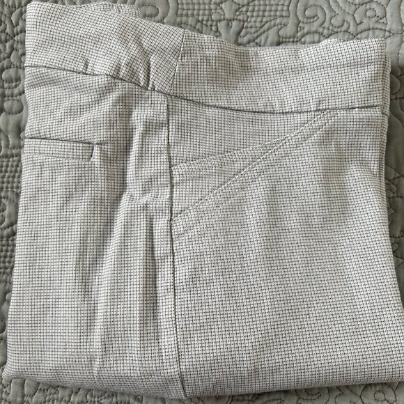 Willie Smith patterned slacks, elastic waist, size 10 - Picture 2 of 10